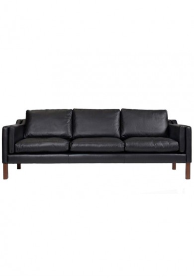 Replica Borge Mogensen Sofa - 3 Seater - Full leather